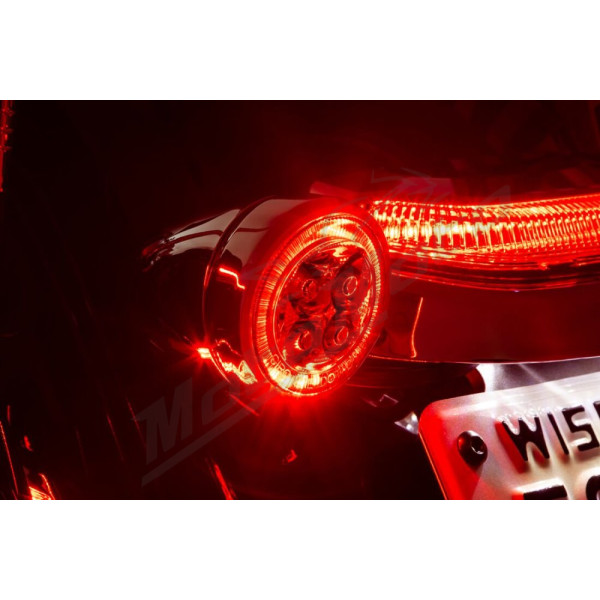 CIRO Fang® Clear Rear Turn Signal Light Inserts HARLEY DAVIDSON FLFBS / FLHRXS / FLHX / FLHXS / FLS / FLTRX / XL 883-1923 07-24