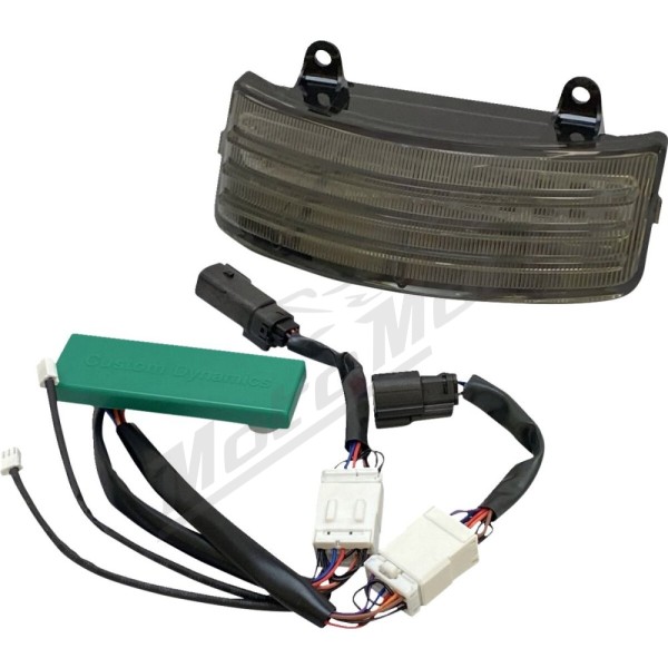 CUSTOM DYNAMICS ProBeam® LED TriBar Taillight Harley Davidson FLHX / FLTRX 1584-1690cc 10-13