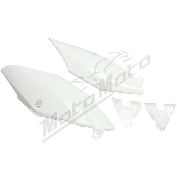 UFO Šoniniai Plastikai Honda CRF 250-450R/RX 17-21 Balta