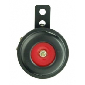 Horn red / black 12V Ø70mm 1pc