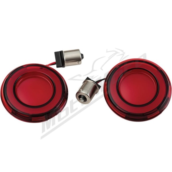 KURYAKYN LED galinių posūkio signalų kompl. Harley Davidson FLD / FLHC / FLHCS / FLSTF / FLSTN / FXDL / XL 883/1800 00-24