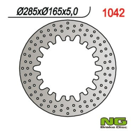 NG BRAKES Front/Rear Fixed Brake Disc 285mm BMW K / R 750-1100cc 83-01