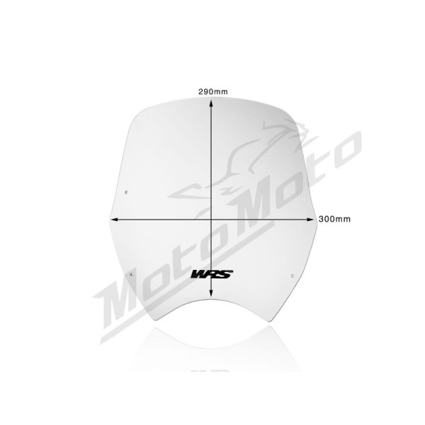 WRS HO002T SPORT Priekinis stiklas Skaidrus Honda XL 700cc 08-13