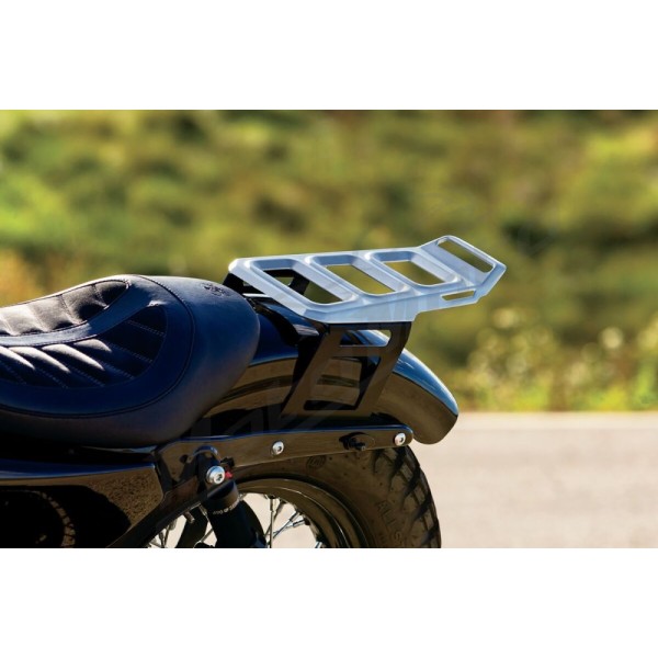KURYAKYN Dillinger Luggage Rack Silver Harley Davidson XL / XR 883/1200 04-22