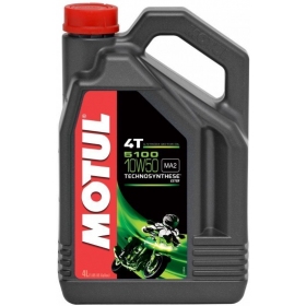 Alyva MOTUL 5100 10W50 Pusiau sintetinė - 4T - 4L