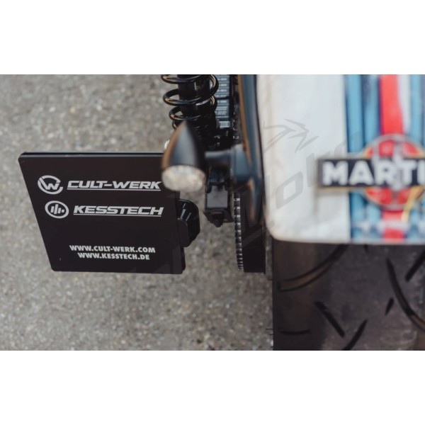 CULT WERK License Plate Holder RH975 Harley Davidson RH 975cc 2022-2026