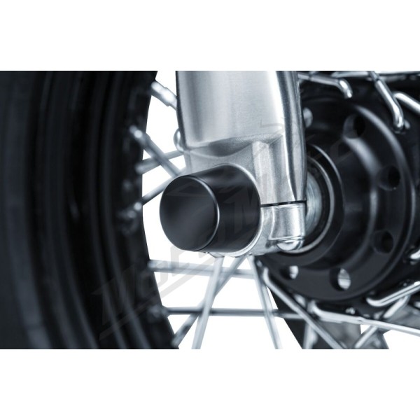 KURYAKYN Smooth Front Axle Nut Cover Harley Davidson FLD / FLHX / FLS / FXDB / FXS / XL / XG 500/1977 03-24 