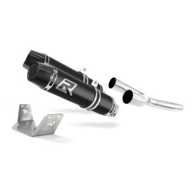 Triumph SPRINT ST 1050 2005-2012 Dominator Exhaust Silencer Muffler HP3 BLACK + dB killer