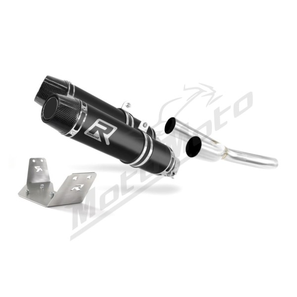 Triumph SPRINT ST 1050 2005-2012 Dominator Exhaust Silencer Muffler HP3 BLACK + dB killer