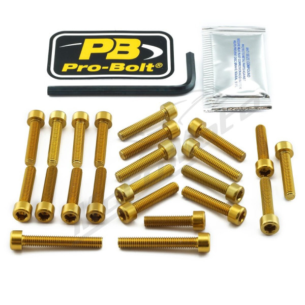 PRO BOLT Aluminium Engine Bolt Kit For Honda CBR 650 14-18