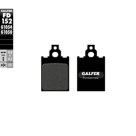GALFER Brake Pad Orcanic Cagiva / Gilera / Malaguti / Piaggio 50-125cc 92-03