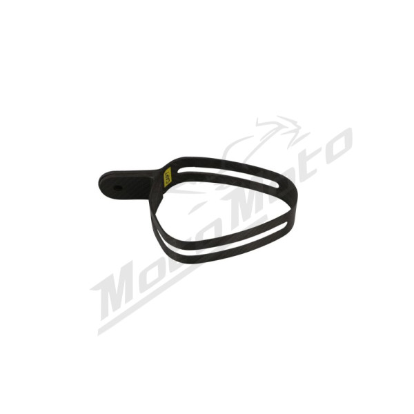 AKRAPOVIC CCAP7 Muffler Clamp Carbon Fiber Triumph / Yamaha 250-765 15-24