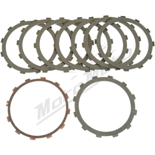 ALTO PRODUCTS Clutch Friction Plate Set Harley Davidson FLD / FLHR / FLHRI / FLS / FXDF / FXSTS 1340-1868 98-17