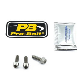 PRO BOLT Titanium Brake & Clutch Lever  Pinch Bolt Kit Yamaha FZ / MT / XSR / YZF 600-1000cc 04-25