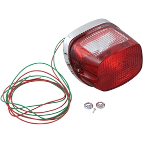 CHRIS PRODUCTS Taillight Assembly Harley Davidson FL / FLH / FLHC / FLHR / FLHRCI 883-1340cc 73-98