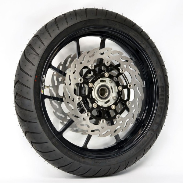 MOTO-MASTER Flame Front Right Floating Brake Disc BMW / Moto Guzzi 1000/1600 10-24