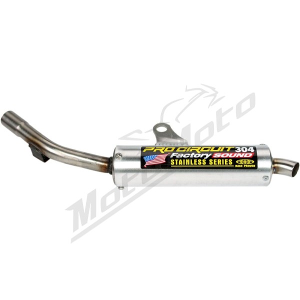 PRO CIRCUIT 304 Silencer Stainless Steel/Aluminum Yamaha YZ 125 94-95