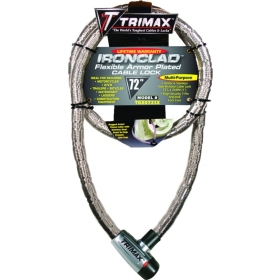 TRIMAX Gladiator Series Armored Cable  Silver 183 cm