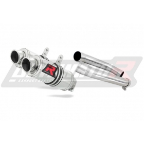 Honda VTR 1000F Firestorm 2002 - 2006 Exhaust Silencer Muffler GP1 + dB killer medium