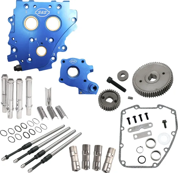 S&S CYCLE Cam Chest Kit without Cams for Gear Drive Twin Cam Harley Davidson FLD / FLHR / FLHRC 1450-1800cc 06-17