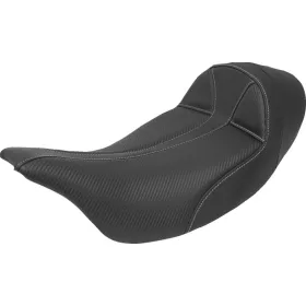 SADDLEMEN Dominator Carbon Fiber Seat Extended Harley Davidson FLHR / FLHRC / FLHTK / FLTRU / FLTRX 1584-1923 08-24