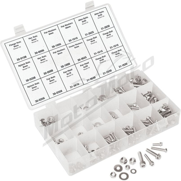 MOTION PRO 180 Piece Metric Hardware Kit