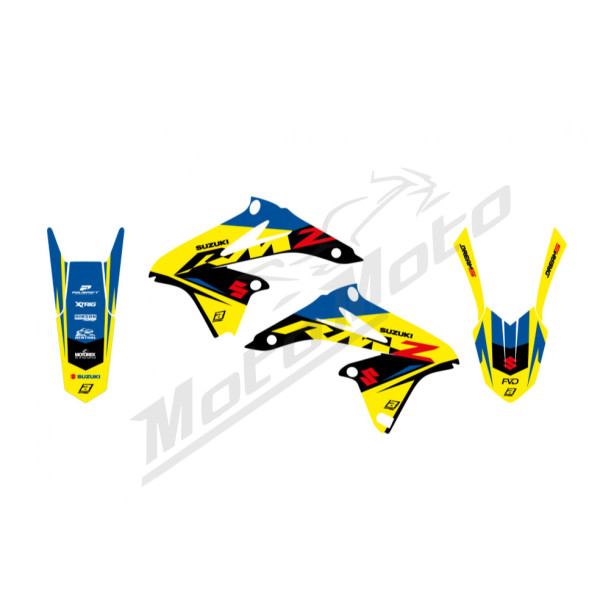 Blackbird DREAM 5 grafikos lipdukų kompl. SUZUKI RMZ 250 10-18
