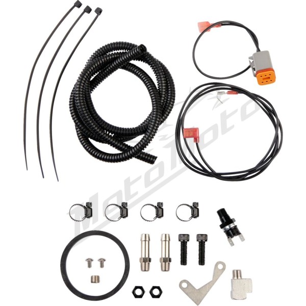 JAGG OIL COOLERS Vertical Frame-Mount Fan Assisted Oil Cooler Kit
