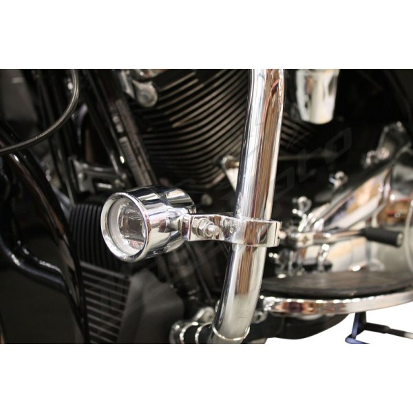 CUSTOM DYNAMICS ProBEAM® LED Halo Fog Lamps Harley Davidson FLHR / FLHRC 883-1800cc 96-13