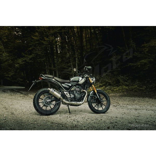 AKRAPOVIC Slip-On Titano duslintuvas Triumph Scrambler / Speed 400 24-25
