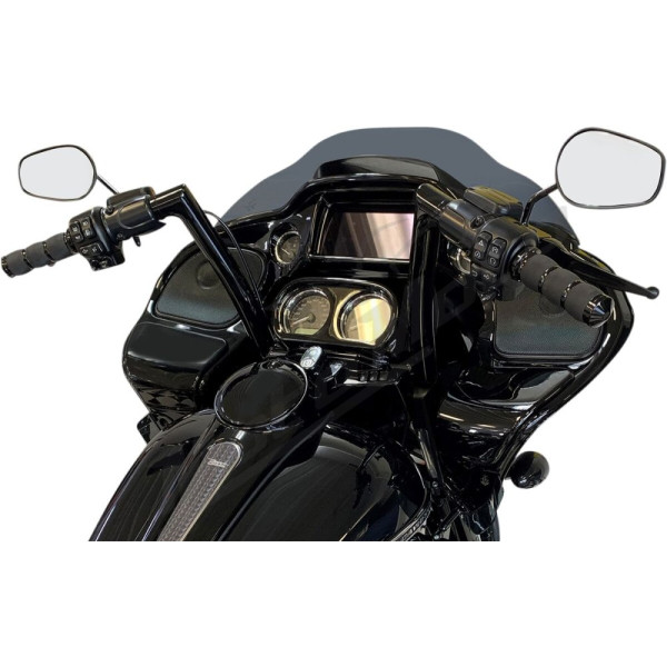 FAT BAGGERS INC. 1-1/2" EZ Install Flat Top Sharknose Handlebar Black 38mm 89cm (30,5cm)