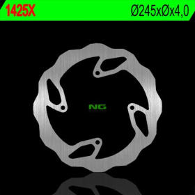 NG BRAKES Galinis fiksuotas Wave stabdžių diskas 245mm TM Racing EN / MX 125-530cc 10-15