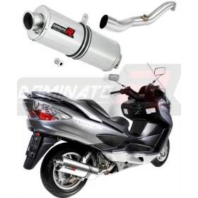 Exhaust kit Dominator OVAL SUZUKI BURGMAN 400 2007 - 2016