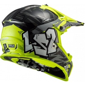 LS2 MX437 Fast Mini Evo Crusher motocross helmet for kids