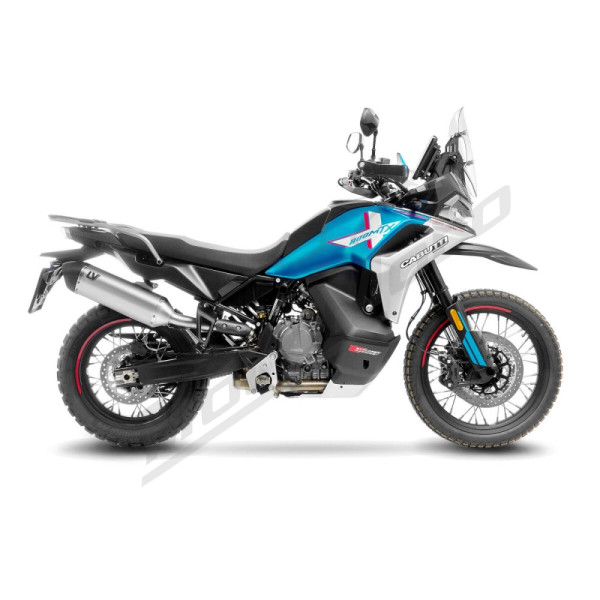 LEOVINCE LV-14 Stainless Steel / Carbon Fiber / Titanium Slip-On Muffler CF Moto / Husqvarna / KTM 790-901 19-26