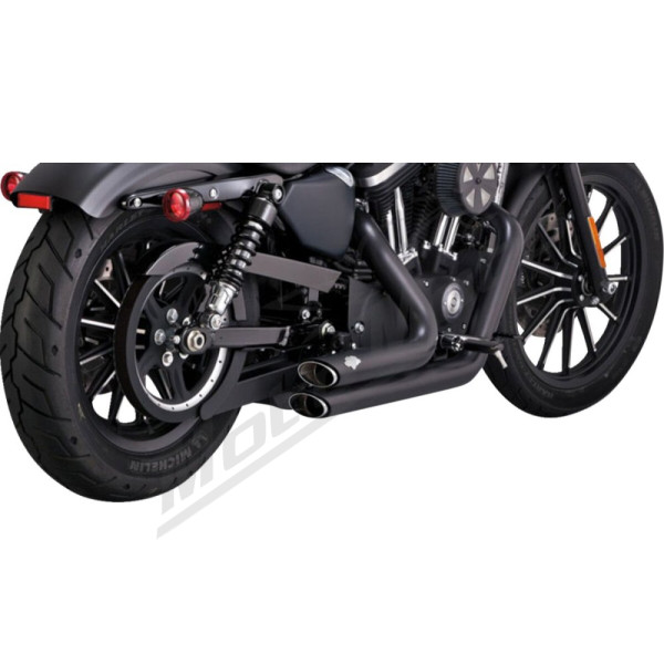 VANCE & HINES Shortshots Staggered Exhaust System Harley Davidson XL 883-1200cc 14-22