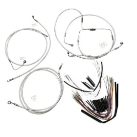 MAGNUM SHIELDING Sterling Chromite Cables / Lines Kit 38/43cm Harely Davidson FLHRSE / FLHTCUSE / FLHSXE 1800 08-12