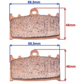 BRAKE PADS MAXTUNED FA165