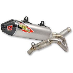PRO CIRCUIT Ti-6 Pro Exhaust System Titanium/Carbon Fiber Husqvarna FC / KTM SX-F 250 16-18