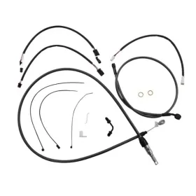 MAGNUM SHIELDING Black Pearl Handlebar Installation Kit 38/43cm Harley Davidson FXFB / FXFBS / FXLRS 1750/1923 18-24