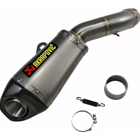 Akrapovic Slip-on Line Muffler (Titanium) KAWASAKI Z900