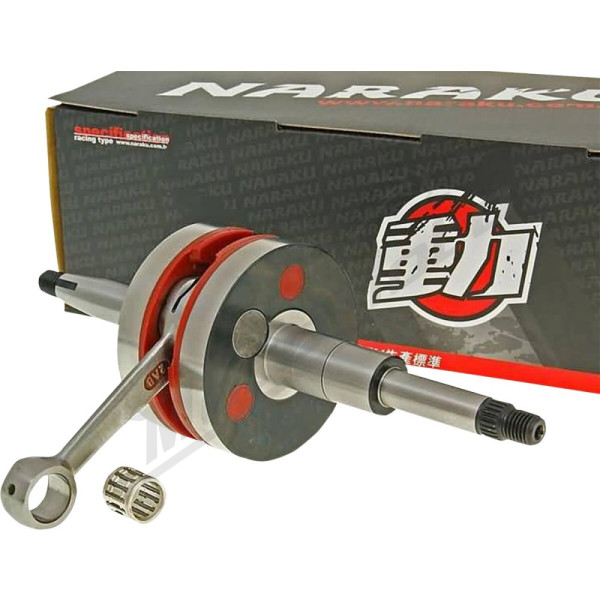 NARAKU Racing Crankshaft Peugeot Buxy / Elyseo / Speedfight / TKR / Vivacity / Zenith 50 94-03