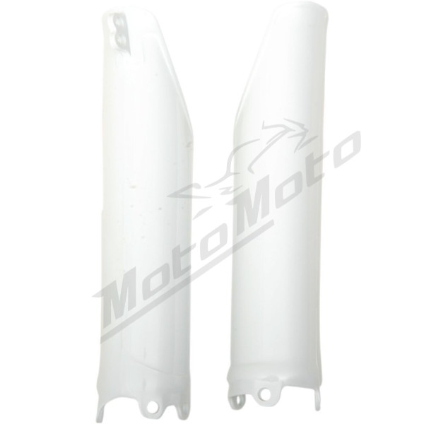 UFO Fork Guards Honda CRF 250-450R/RX 09-19 White