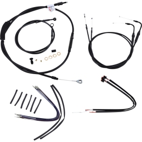 BURLY BRAND Ape Hangers handlebars Cables / Lines Extension Kit Harley Davidson 1690cc 2013-2014