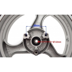 Priekinis ratlankis motorolerio R12 X 3,50 1 VNT.