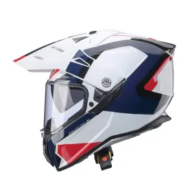 Offroad Helmet Caberg Duosport Dual Tanami Scram White/Red/Blue