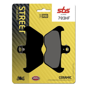 SBS HF Street 703HF Ceramic Organic Brake Pads BMW K / R 850-1200cc 92-02