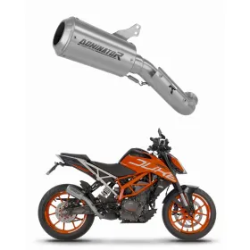 Dominator Exhaust Silencer Muffler GPS + dB killer KTM Duke 390 17-20