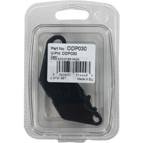 DP BRAKES ODP Organic Brake Pads Yamaha GPD / MW / MWS / XC / YBR 115-155cc 08-23