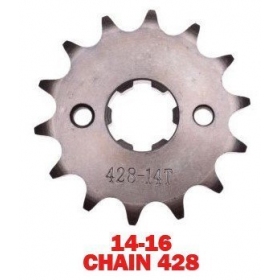 Front sprocket HONDA CBF 150 14-16Teeth